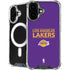 NBA Los Angeles Lakers Standard - Purple iPhone 16 Plus MagSafe Case