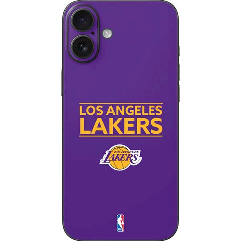 NBA Los Angeles Lakers Standard - Purple iPhone 16 Plus Skin