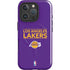 NBA Los Angeles Lakers Standard - Purple iPhone 16 Pro Magsafe Impact Case