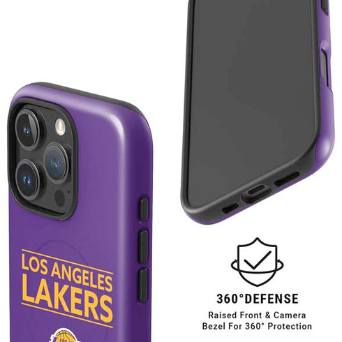 NBA Los Angeles Lakers Standard - Purple iPhone 16 Pro Magsafe Impact Case