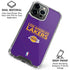 NBA Los Angeles Lakers Standard - Purple iPhone 16 Pro Max Clear Case