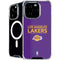 NBA Los Angeles Lakers Standard - Purple iPhone 16 Pro Max MagSafe Case
