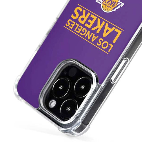 NBA Los Angeles Lakers Standard - Purple iPhone 16 Pro Max MagSafe Case