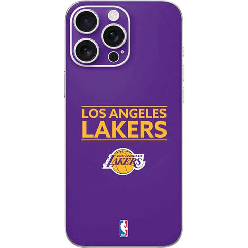 NBA Los Angeles Lakers Standard - Purple iPhone 16 Pro Max Skin