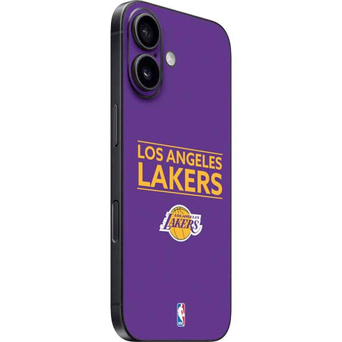 NBA Los Angeles Lakers Standard - Purple iPhone 16 Skin