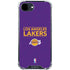 NBA Los Angeles Lakers Standard - Purple iPhone 16e Clear Case