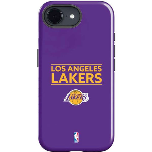 NBA Los Angeles Lakers Standard - Purple iPhone 16e Impact Case