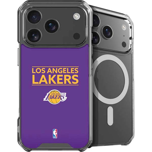 NBA Los Angeles Lakers Standard - Purple iPhone 18 Pro MagSafe Case