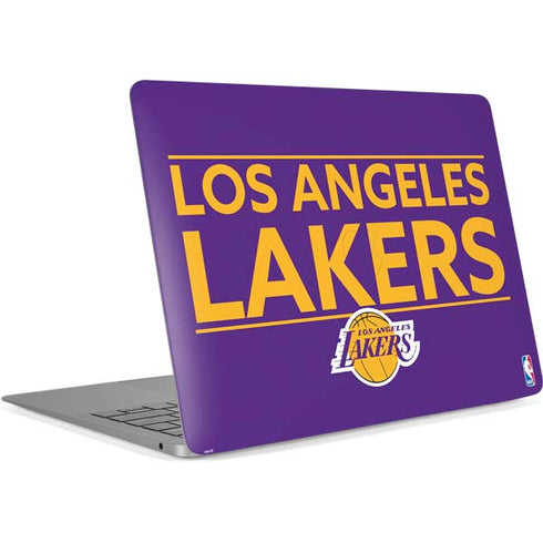 NBA Los Angeles Lakers Standard - Purple Apple MacBook Air Skin