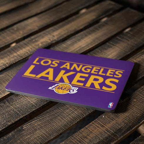 NBA Los Angeles Lakers Standard - Purple Apple MacBook Air Skin