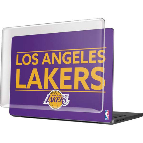 NBA Los Angeles Lakers Standard - Purple MacBook Pro 14in (2021-24) Case plus Skin