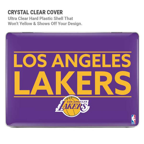 NBA Los Angeles Lakers Standard - Purple MacBook Pro 14in (2021-24) Case plus Skin