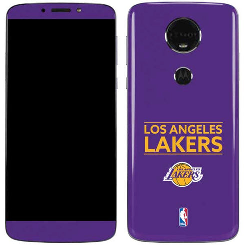 NBA Los Angeles Lakers Standard - Purple Moto E5 Plus Skin