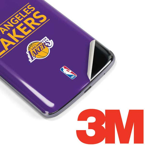 NBA Los Angeles Lakers Standard - Purple Moto E5 Plus Skin