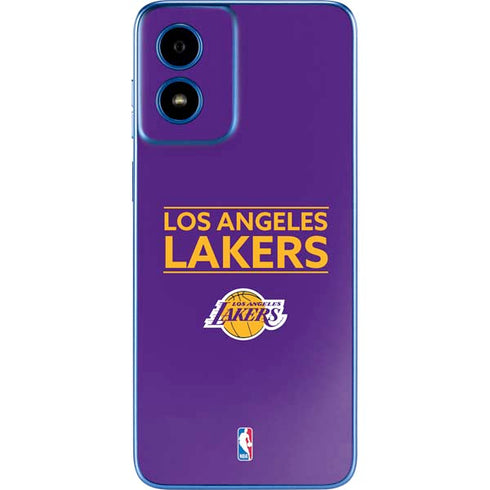 NBA Los Angeles Lakers Standard - Purple Moto G Play 4G (2024) Skin