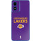 NBA Los Angeles Lakers Standard - Purple Moto G Play 4G (2024) Skin