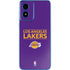 NBA Los Angeles Lakers Standard - Purple Moto G Play 4G (2024) Skin