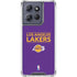 NBA Los Angeles Lakers Standard - Purple Moto G Play 5G (2025) Clear Case