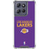 NBA Los Angeles Lakers Standard - Purple Moto G Stylus 5G (2025) Clear Case