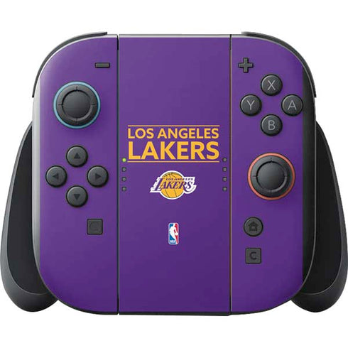 NBA Los Angeles Lakers Standard - Purple Nintendo Switch 2 (2025) with Joy-Con Skin