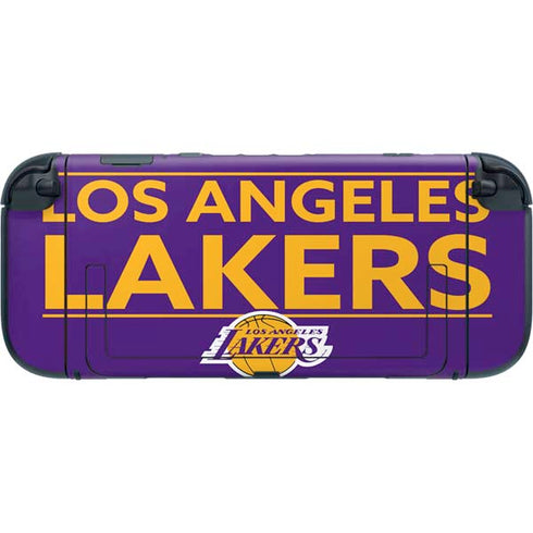 NBA Los Angeles Lakers Standard - Purple Nintendo Switch 2 (2025) with Joy-Con Skin