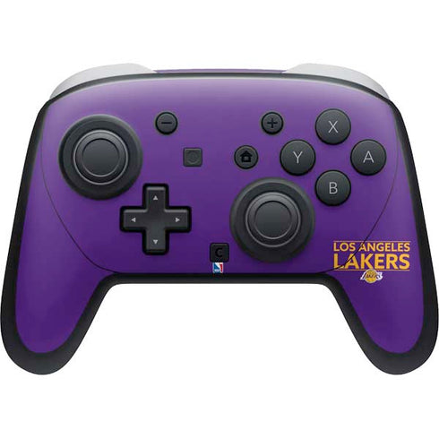 NBA Los Angeles Lakers Standard - Purple Nintendo Switch 2 (2025) Pro Controller Skin