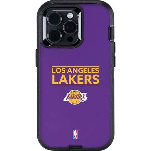 NBA Los Angeles Lakers Standard - Purple Otterbox Defender iPhone Skin