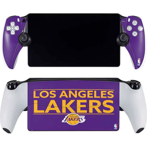 NBA Los Angeles Lakers Standard - Purple PlayStation PS5 Skins