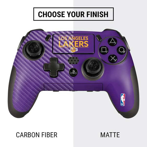 NBA Los Angeles Lakers Standard - Purple PlayStation Scuf Vantage 2 Controller Skin