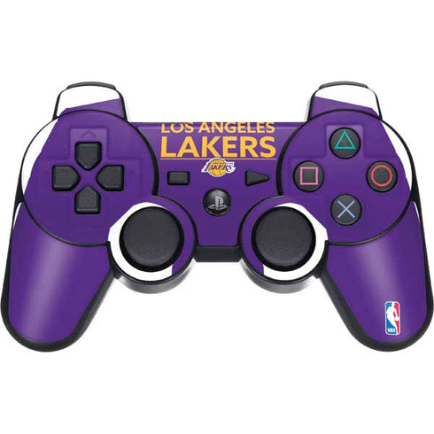 NBA Los Angeles Lakers Standard - Purple PS3 Dual Shock wireless controller Skin