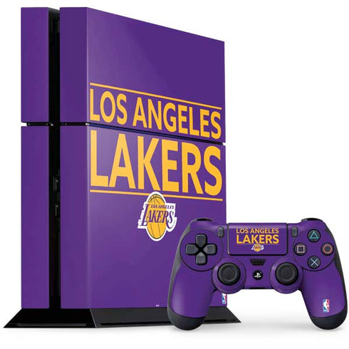 NBA Los Angeles Lakers Standard - Purple PlayStation PS4 Skins