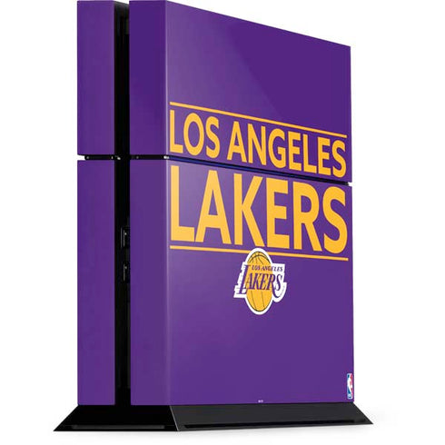 NBA Los Angeles Lakers Standard - Purple PlayStation PS4 Skins