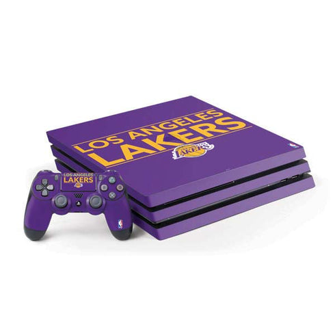 NBA Los Angeles Lakers Standard - Purple PlayStation PS4 Skins
