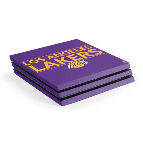 NBA Los Angeles Lakers Standard - Purple PlayStation PS4 Skins