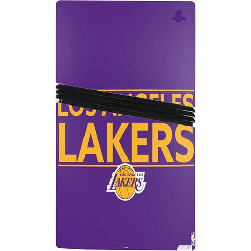 NBA Los Angeles Lakers Standard - Purple PS5 Pro Bundle Skin