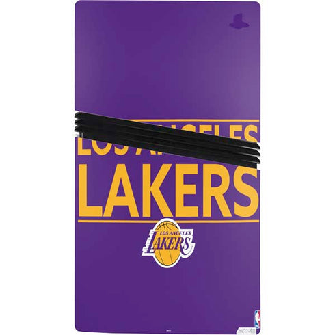 NBA Los Angeles Lakers Standard - Purple PS5 Pro Console Skin