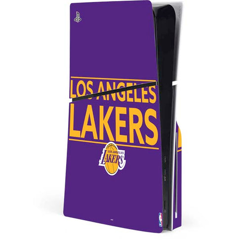 NBA Los Angeles Lakers Standard - Purple PlayStation PS5 Skins