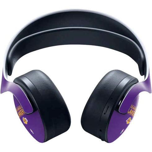 NBA Los Angeles Lakers Standard - Purple PULSE 3D Wireless Headset for PS5 Skin
