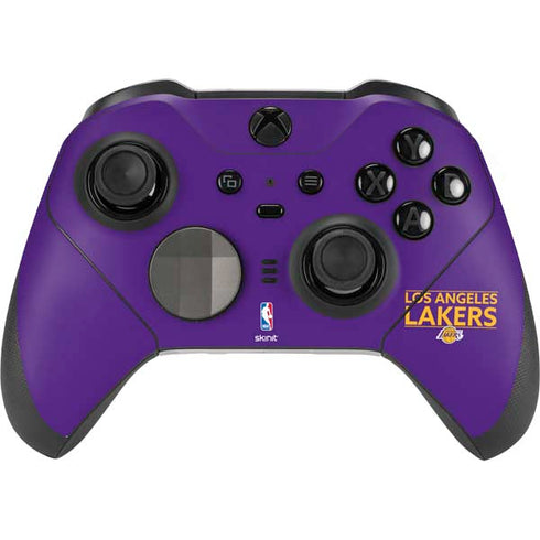 NBA Los Angeles Lakers Standard - Purple Xbox Elite Wireless Controller Series 2 Skin
