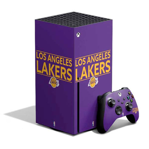 NBA Los Angeles Lakers Standard - Purple Xbox Series X Skins