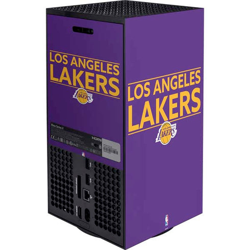 NBA Los Angeles Lakers Standard - Purple XBox Series X Digital Edition Bundle Skin