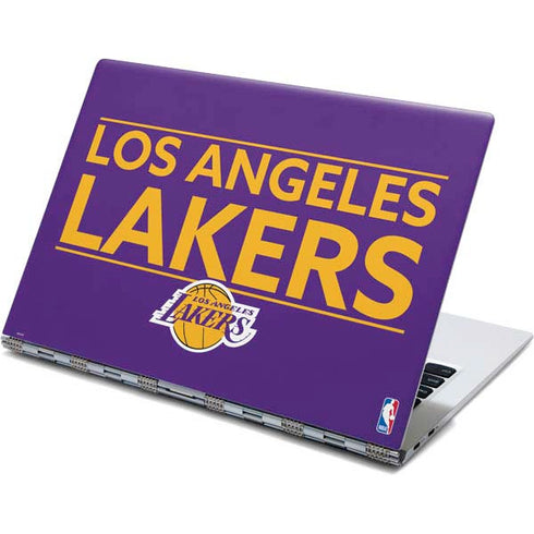NBA Los Angeles Lakers Standard - Purple Yoga 910 2-in-1 14in Touch-Screen Skin