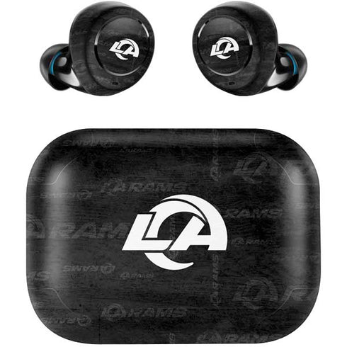 NFL Los Angeles Rams Black & White Amazon Echo Buds Skin