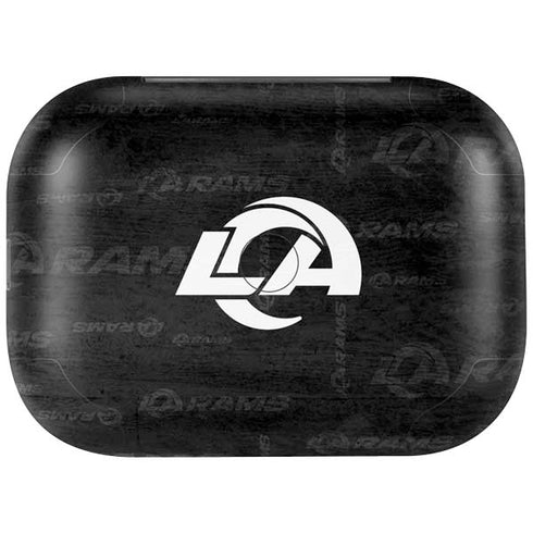 NFL Los Angeles Rams Black & White Amazon Echo Buds Skin