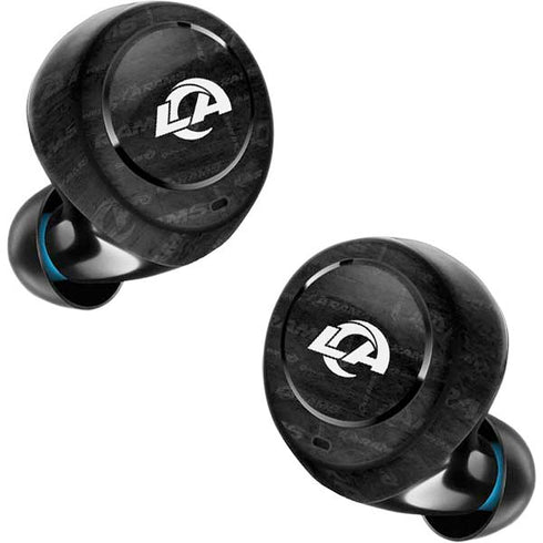 NFL Los Angeles Rams Black & White Amazon Echo Buds Skin