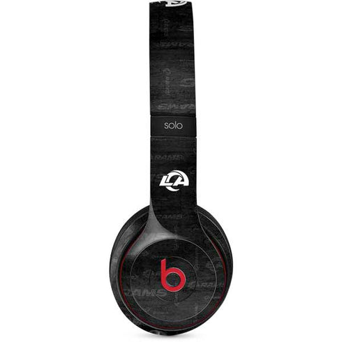 NFL Los Angeles Rams Black & White Beats Solo 3 Wireless Skin