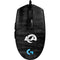 NFL Los Angeles Rams Black & White G203 Prodigy RGB Wired Gaming Mouse Skin