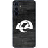 NFL Los Angeles Rams Black & White Galaxy A36 5G Skin