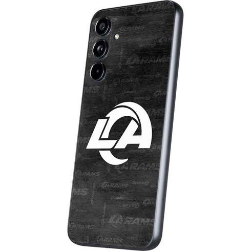 NFL Los Angeles Rams Black & White Galaxy A54 5G Skin