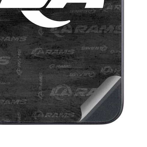 NFL Los Angeles Rams Black & White Galaxy A54 5G Skin